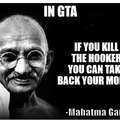 Gandhi is a gamer