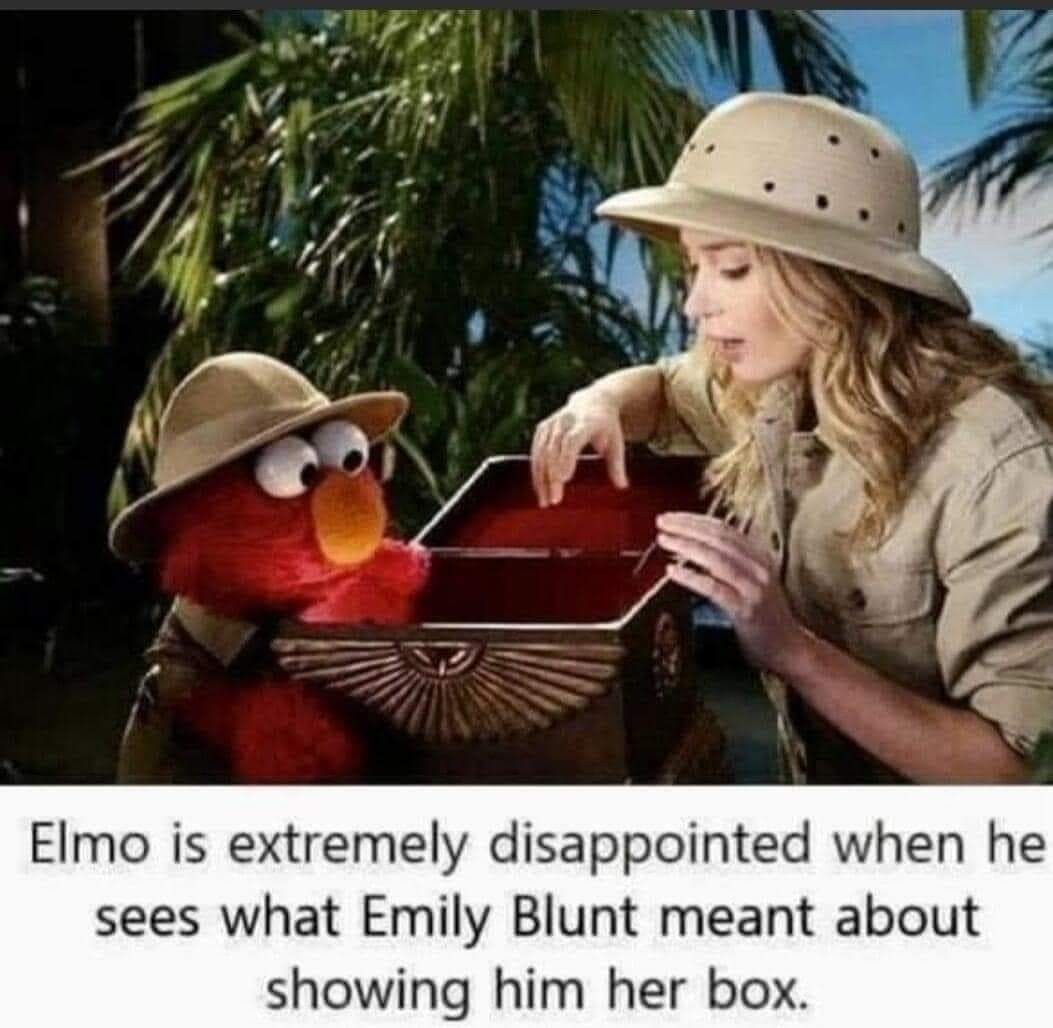 Unlucky Elmo - meme