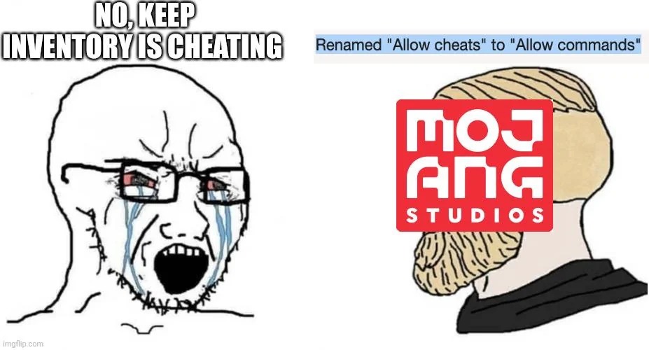 allow cheats - meme