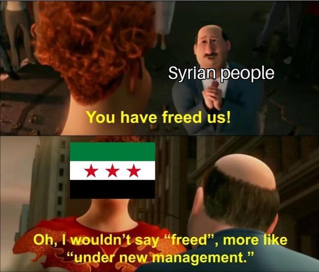 Syria new government meme
