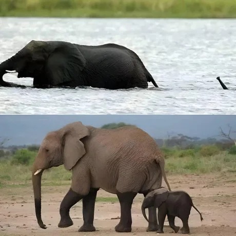 Cool elephant photo - meme