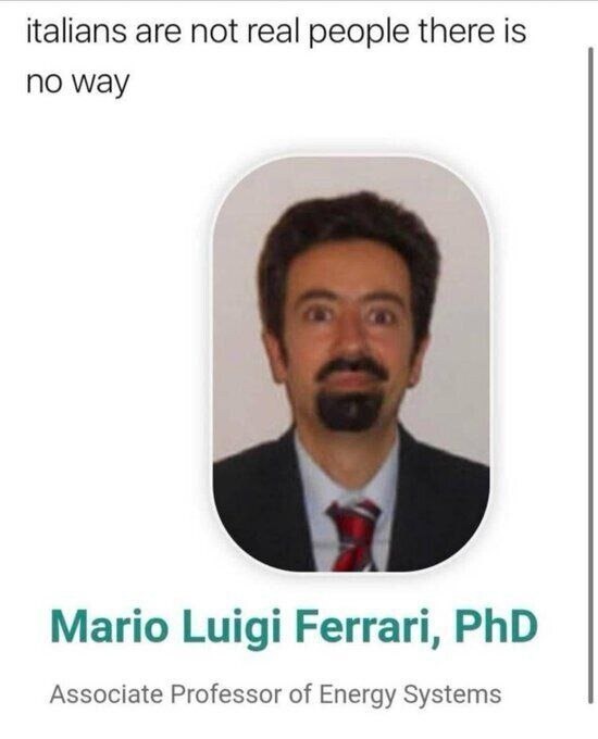 Mario no es real - meme