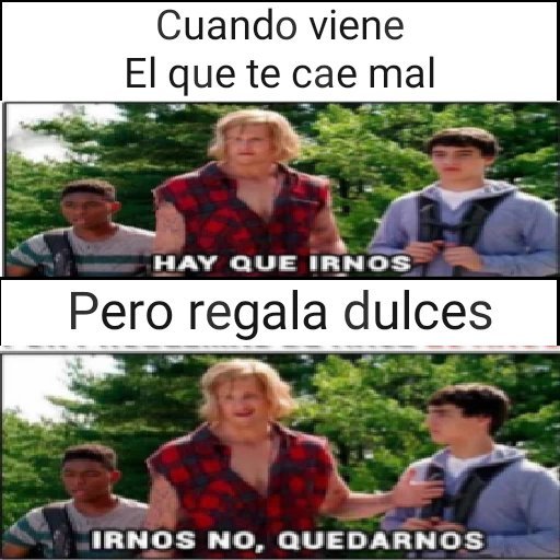 El amigo dulcero - meme