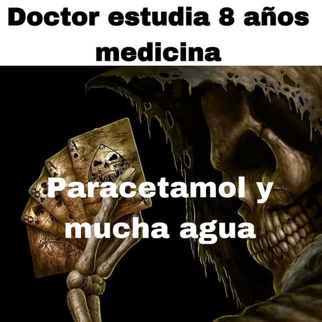 Médico promedio - meme