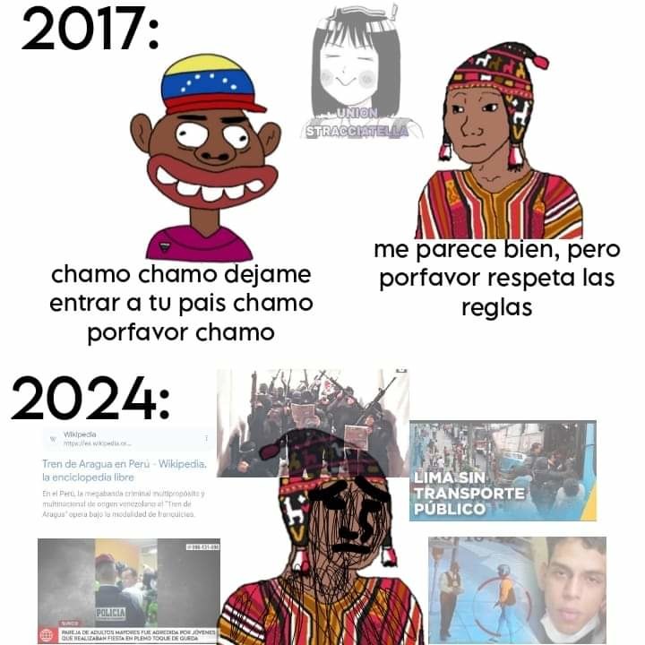 No es como si los simios de este país sean lo mejor del mundo, pero aunque sea son más tolerables que los mierdnezolanos :yaoming: - meme