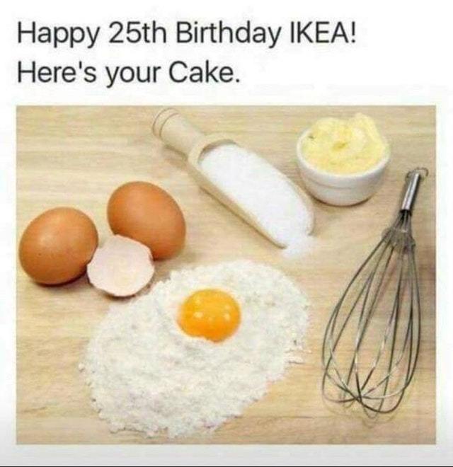 Happy Birthday Ikea - meme