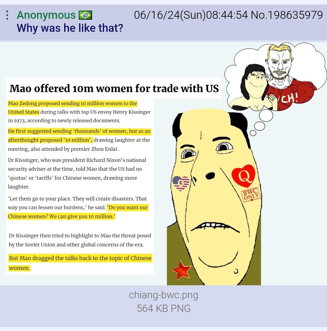 dongs in a zedong - meme