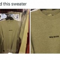 Title is a sweater