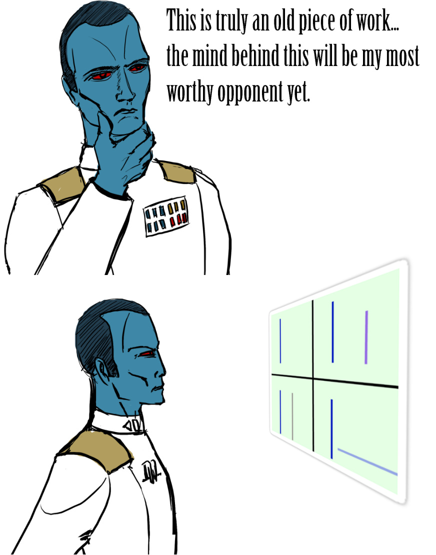 dongs in a thrawn - meme