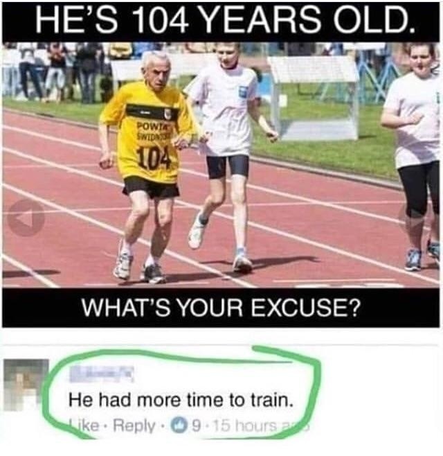 He trained his entire life for this - meme