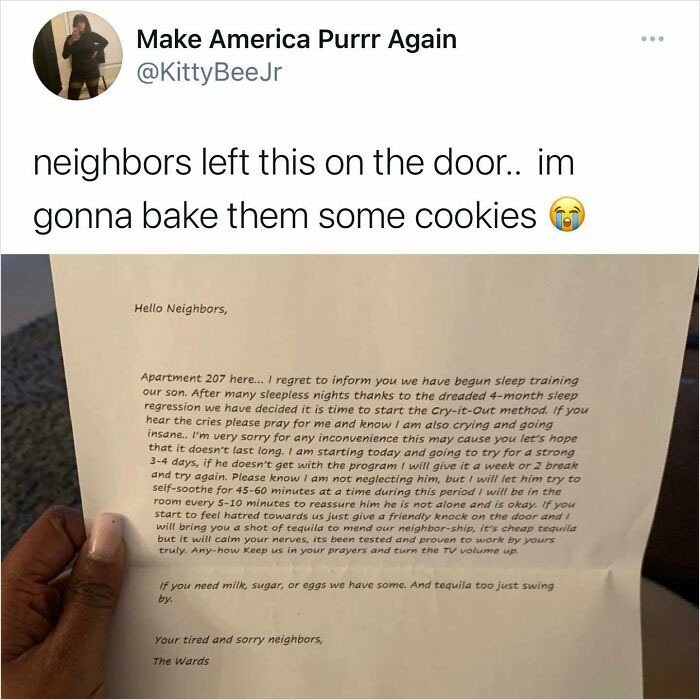 They are atleast good neighbors - meme