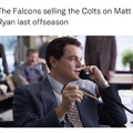 The Falcons Selling the Colts on Matt Ryan Last Off Season