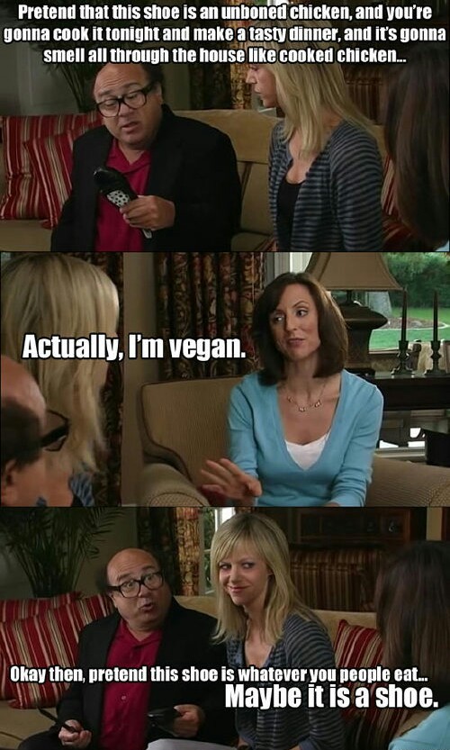 Who on here is vegan? ADMIT IT IN THE COMMENTS! - meme