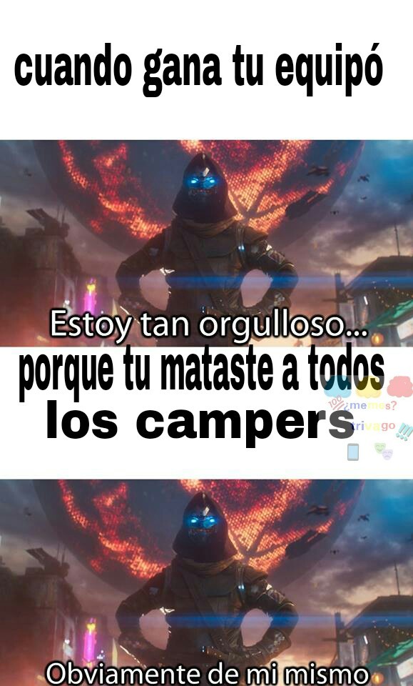 Putos campers - meme