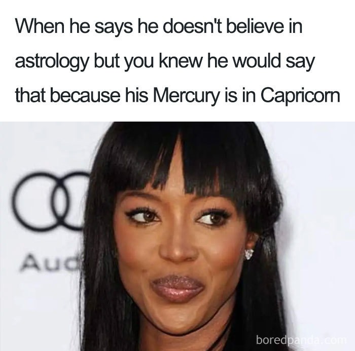 Do you believe in astrology? - meme