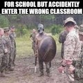 Wrong class!