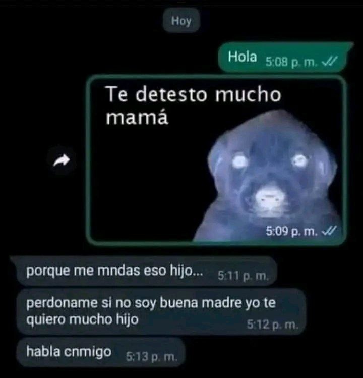 mamá no era broma - meme