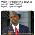 hentai requires modern solutions
