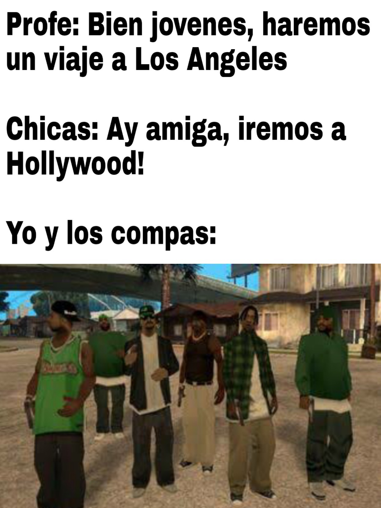 Esto es Grove Street Families - meme