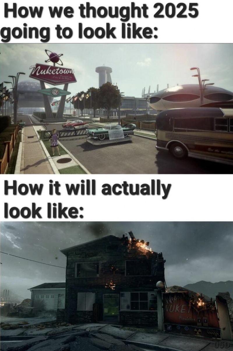 When nuketown is better then reality - meme