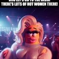 Cursed women at the club