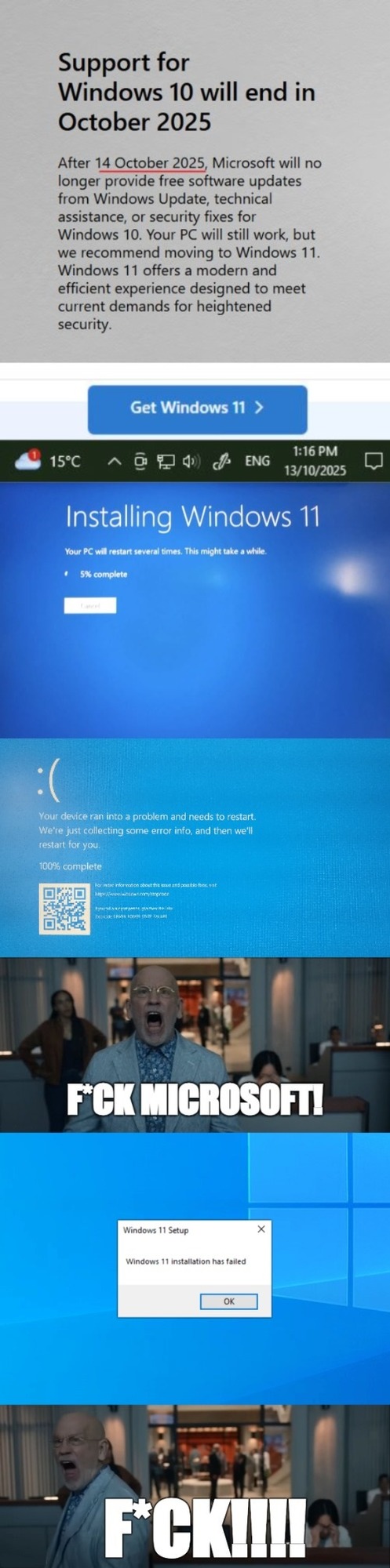 F*CK MICROSOFT - Space Force Meme