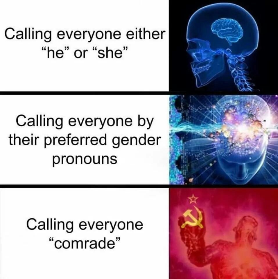 Hello Comrades - meme