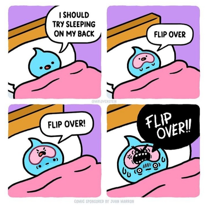 Flip over - meme