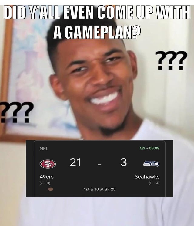 49ers vs Seahawks meme