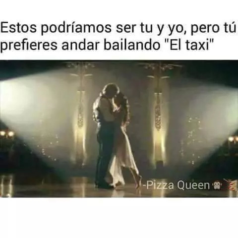 "El taxi" - meme