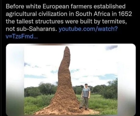 South Africa tallest structure - meme
