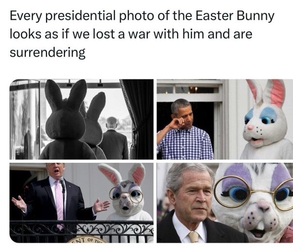 I, for one, welcome our bunny overlords - meme