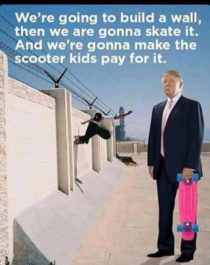 Fuck scooter kids - meme