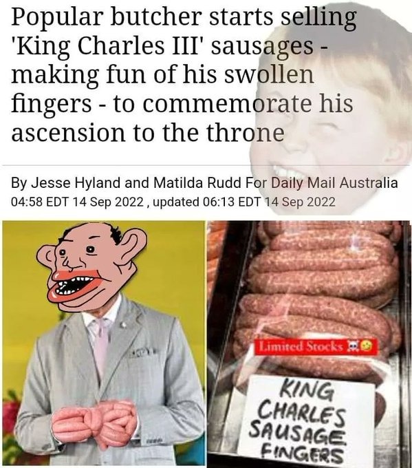 Sausage majesty - meme