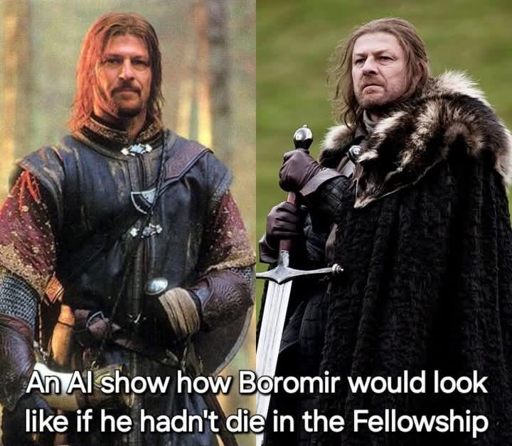 If Boromir never joined the Fellowship - meme