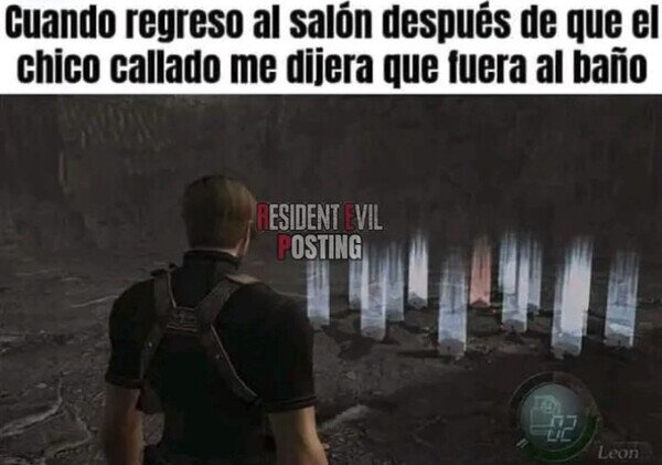Cuando vuelvo al salón y parece que activé modo Resident Evil - meme