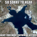 Skydiving incident
