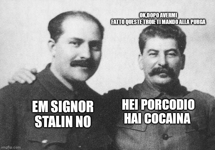 Stalin si incazza - meme