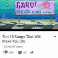 Songs That Will Make You Cry