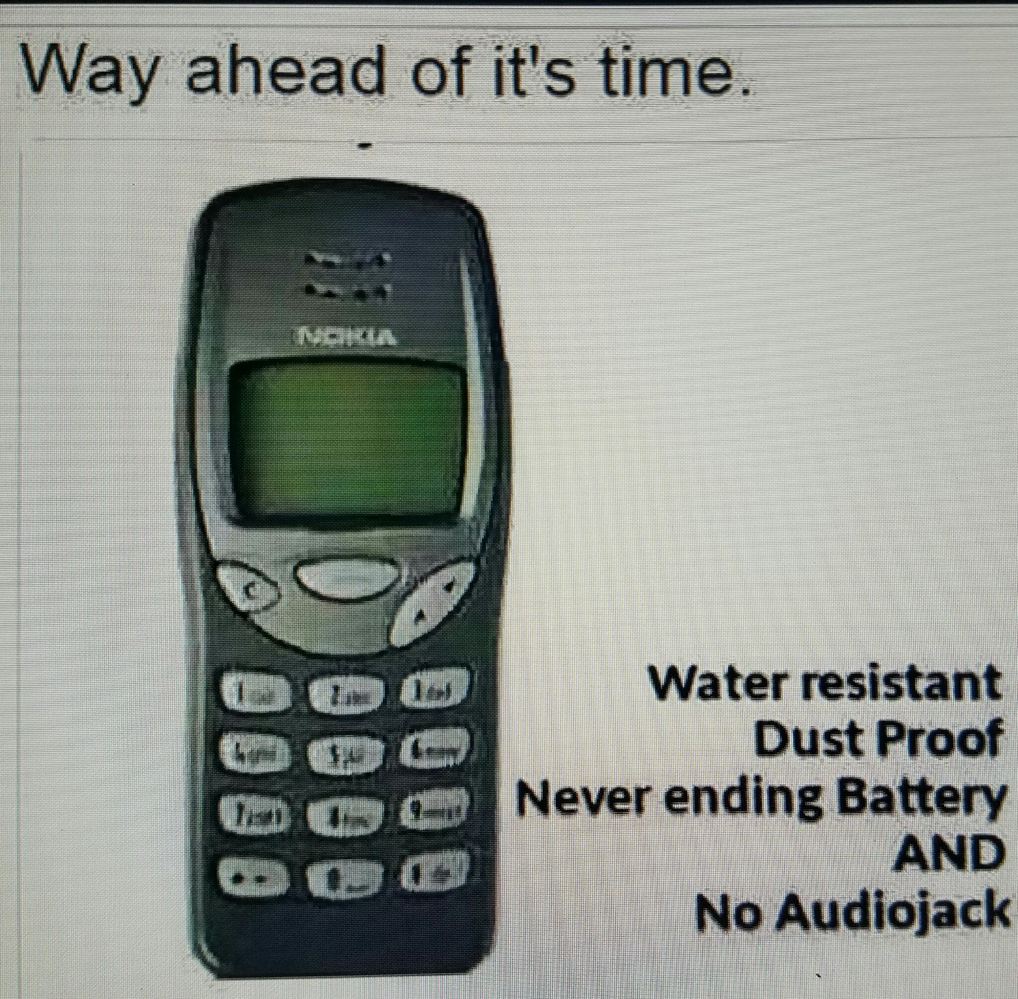 Fuck iphone. Nokia way out of its's time. - meme