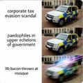 Brit bong police