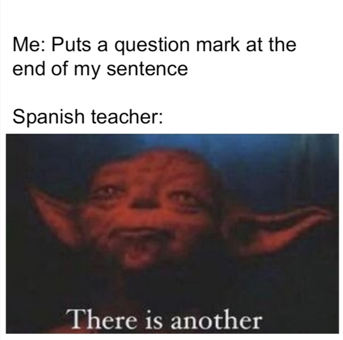Spanish class - meme