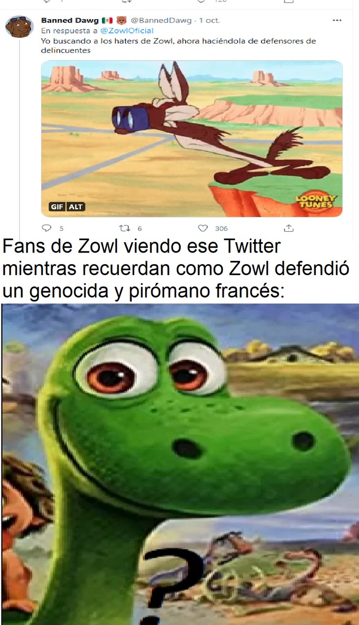 Zowl = Mierda - meme