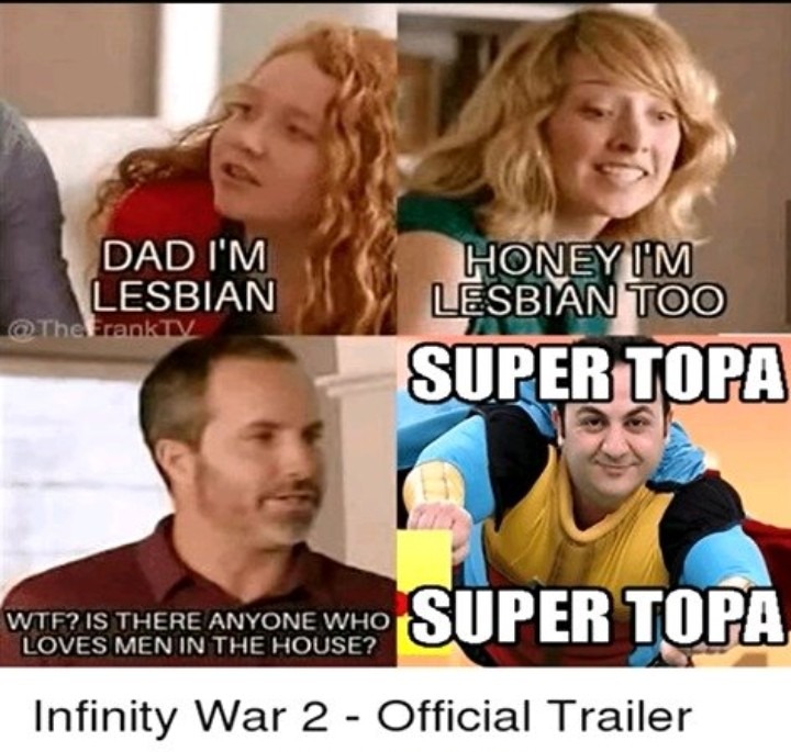 Infinity war 2 oficial trailer - meme