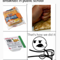 Public school food