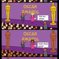 but the Oscar trophy is still golden