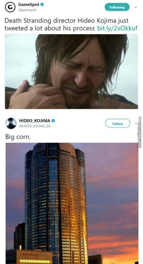 Big corn - meme