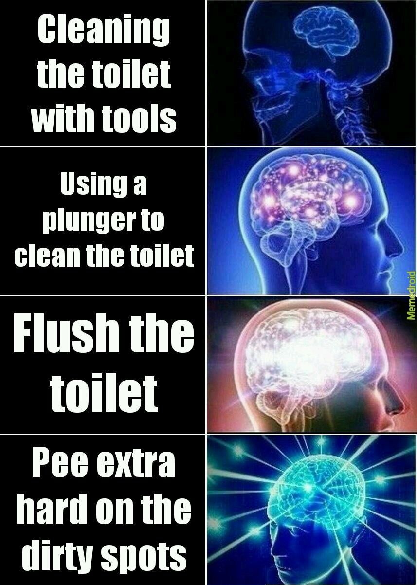 Toilet power - meme