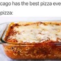 Chicago lasagna with bread crust