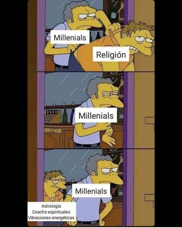 meme random de los millenials